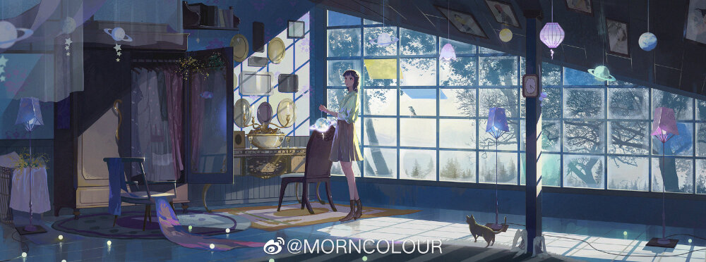 @ MORNCOLOUR
一隅静谧