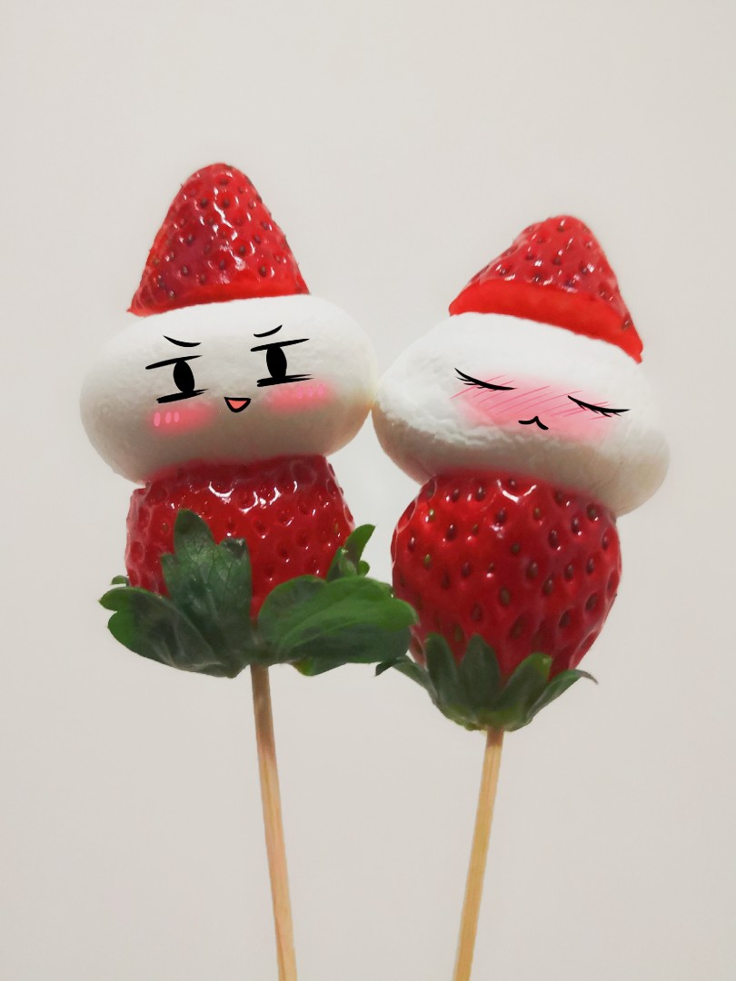 草莓小雪人