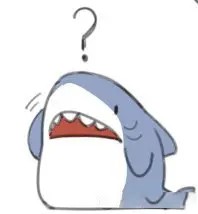 鲨鱼表情emoji图片
