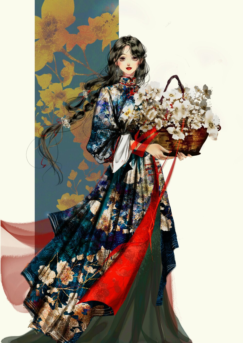 古风唯美插画
画师:千鹤昇飞