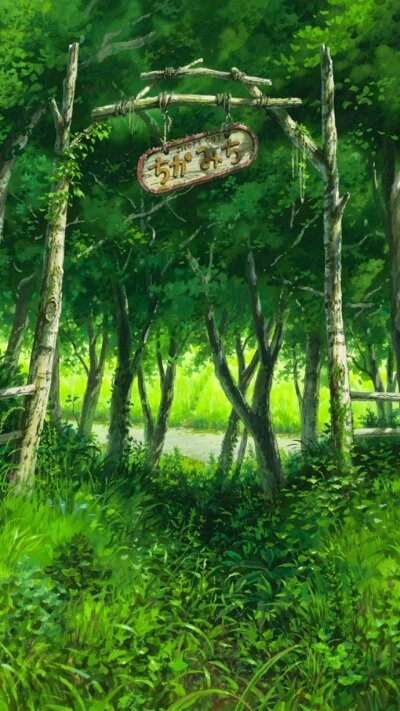 宫崎骏动漫场景壁纸