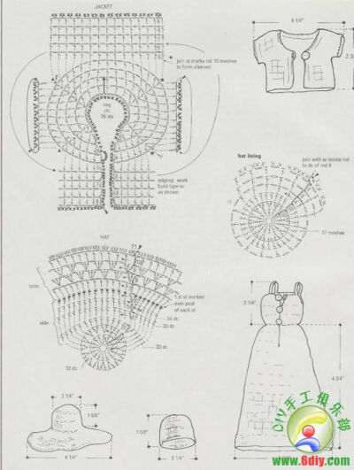 钩针编织娃衣
