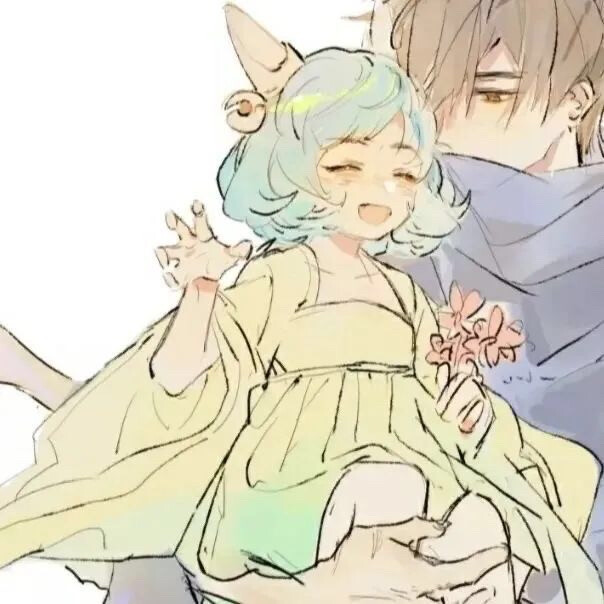 情头 王者荣耀 蔡文姬和澜 简称蔡蔡澜 来源:贴吧id:被可爱到了