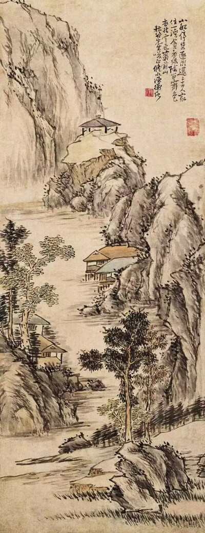 陈师曾 山水画
山水图 花鸟 人物 动物 工笔 写意 详细介绍请关注新浪微博@国画热 你我暮年，闲坐庭院，云卷云舒听雨声，星密星稀赏月影，花开花落忆江南，你话往时，我画往事。新浪微博同名@电影热 @西画热 求关注o …