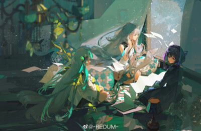 画师微博：―REDUM―