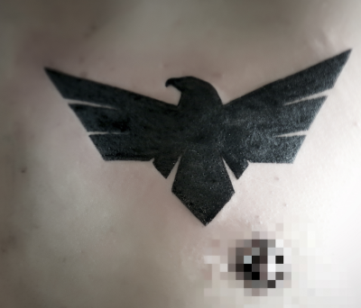 鬼手纹身小鬼店 胸口图腾遮盖 纹身师阿旭