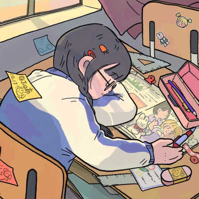 《中华高中女子图鉴》
画手：jio 布