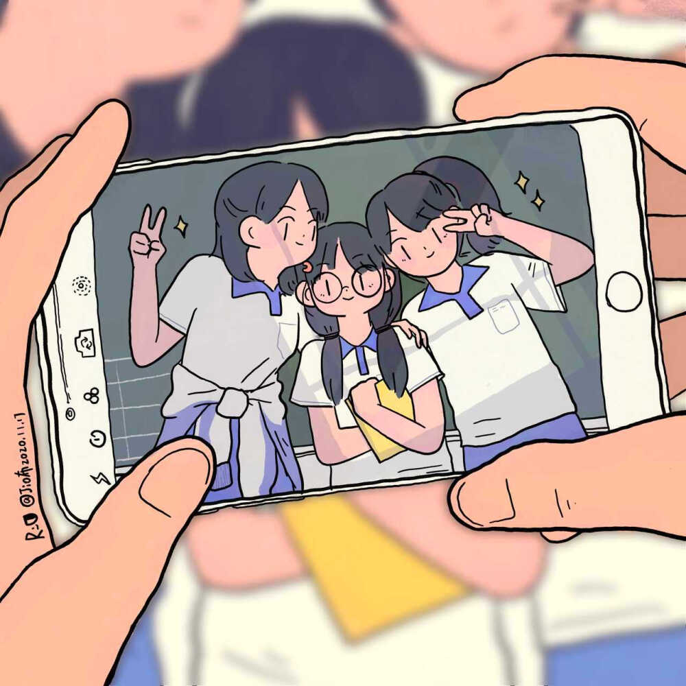 《中华高中女子图鉴》
画手：jio 布