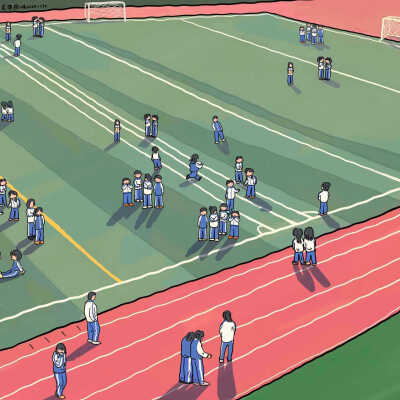 《中华高中女子图鉴》
画手：jio 布