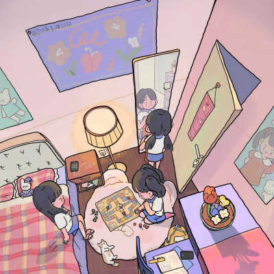 《中华高中女子图鉴》
画手：jio 布