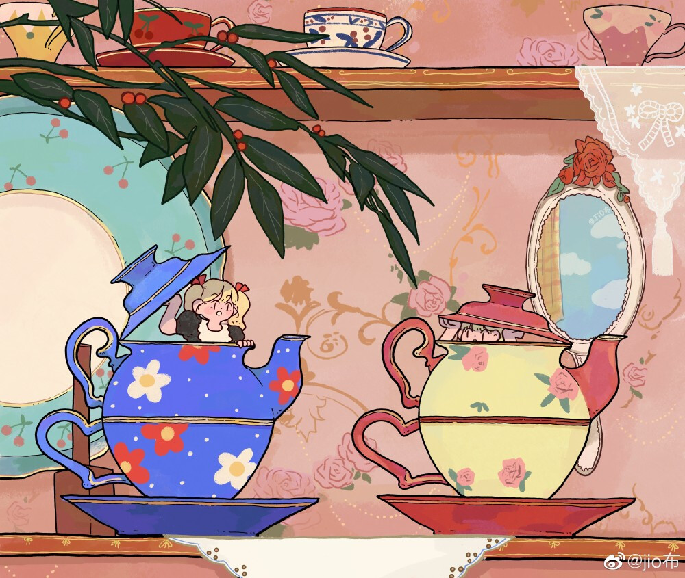 爱丽丝的梦
画手：jio布