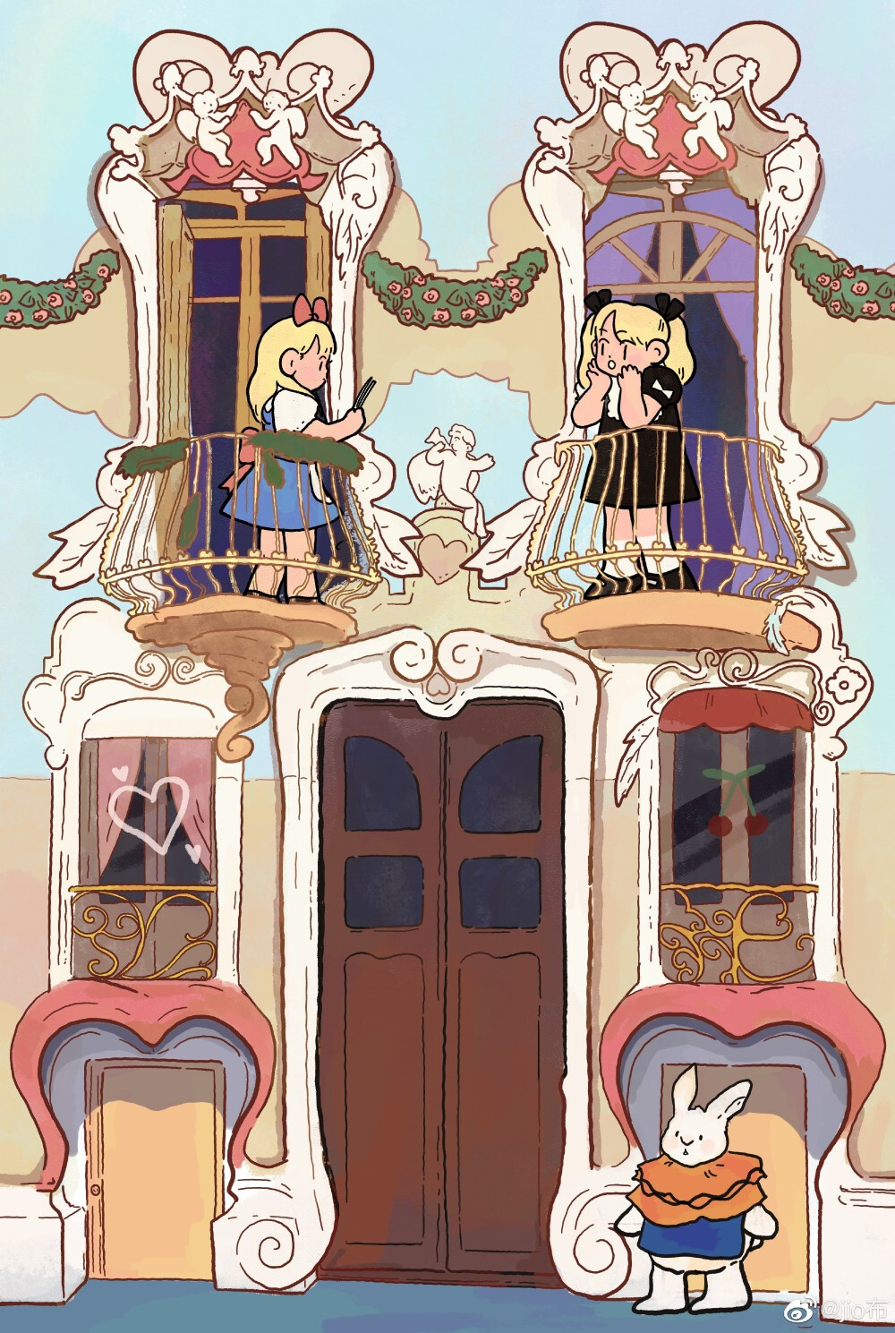 爱丽丝的梦
画手：jio布