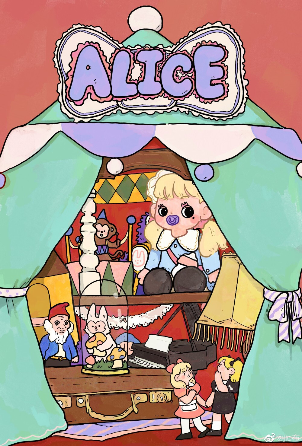 爱丽丝的梦
画手：jio布
