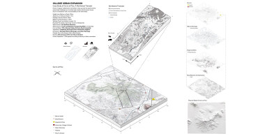 Topographic Urban Expansion - A Landscape Armature on Hillsides of Mexico City