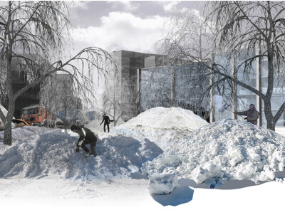 The Snow [RESERVE] Dynamic Microclimate Strategies for South Boston Living