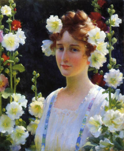 油畫 ：Charles Courtney Curran