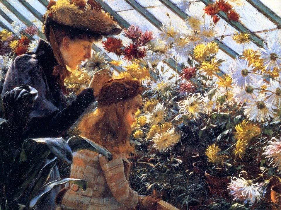 油畫 ：Charles Courtney Curran