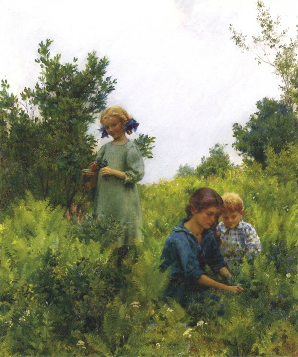 油畫 ：Charles Courtney Curran