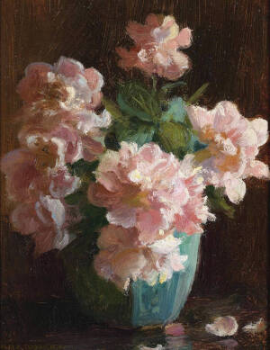 油畫 ：Charles Courtney Curran