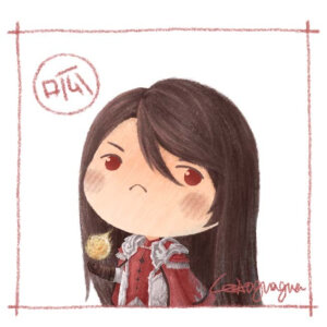 王者荣耀Q版头像 澜 夏洛特 小乔 周瑜 关羽 画手：gaoguagua高呱呱 图源自微博