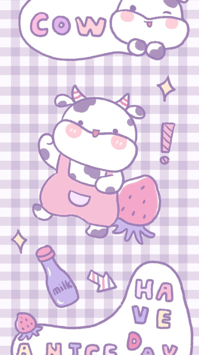 牛牛来了
壁纸来源于网络，单纯喜欢不商用，侵删