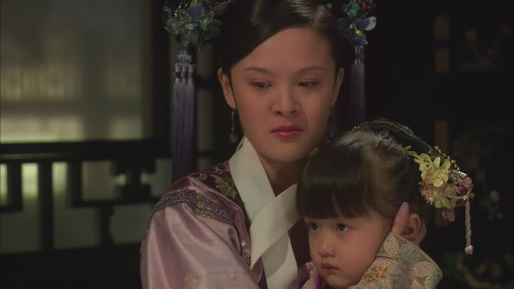 电视剧《甄嬛传》,温宜公主截图.