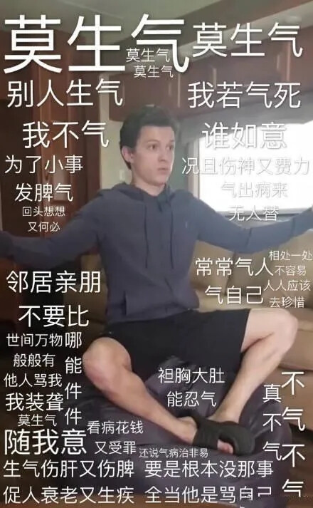 莫生气 表情包