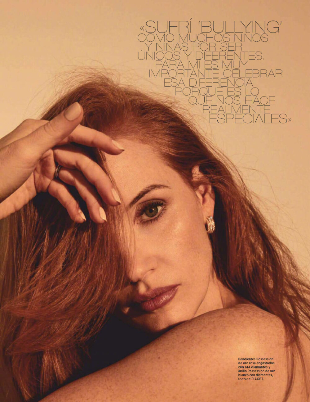 Harper's Bazaar Spain January 2021 西班牙芭莎一月刊
劳模姐Jessica Chastain
摄影: David Roemer
[weibo@小象王国]