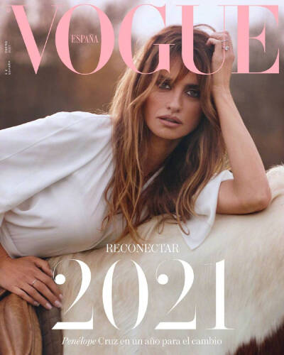 Vogue Spain January 2021
Penélope Cruz
摄影: Nico Bustos
[weibo@小象王国]