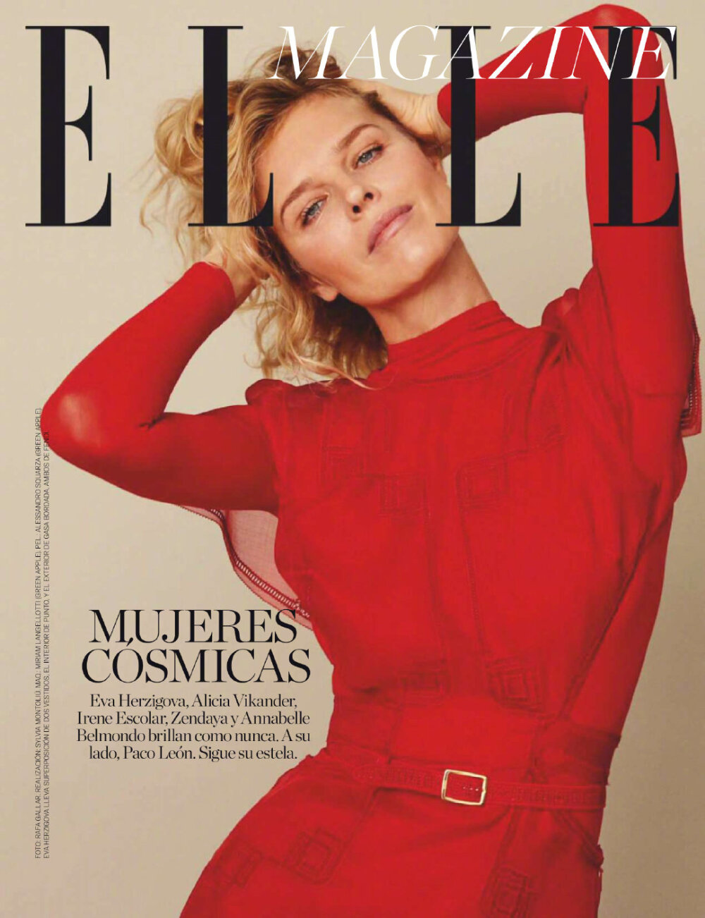 Elle Spain January 2021 西班牙ELLE 一月刊
模特: Eva Herzigova
摄影: Rafa Gallar
[weibo@小象王国]