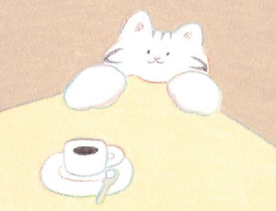 ·彩插集·
猫咪插画
|日本插画家寺岡奈津美（Teraoka Natsumi） ​​​