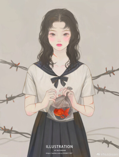 画师nutdream 甜美系