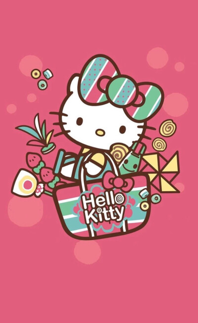 三麗鷗 HelloKitty 凱蒂貓壁少女心萌壁紙