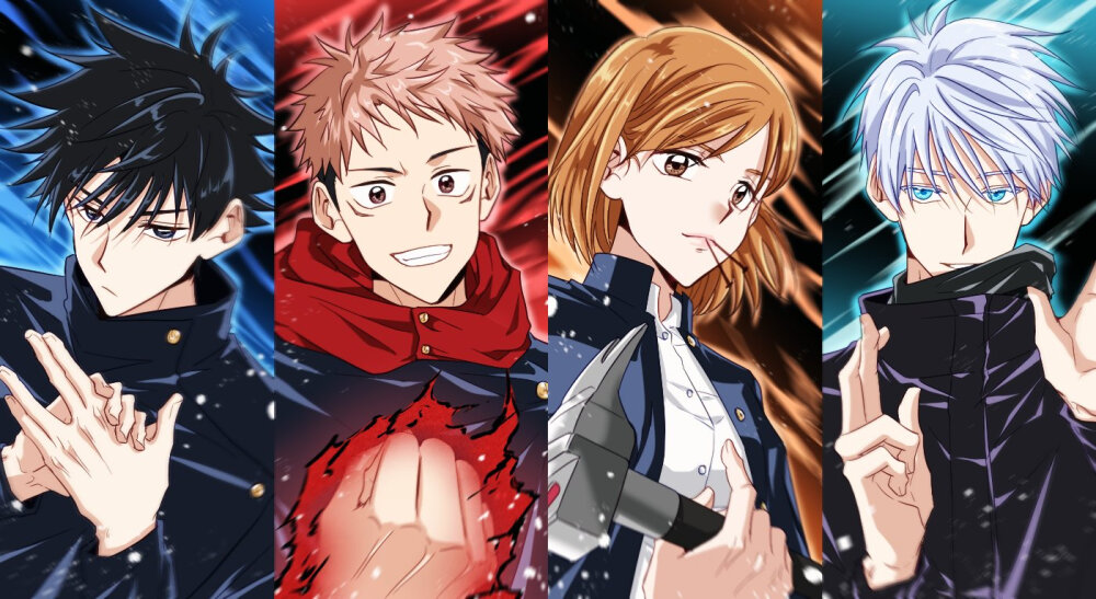 咒术回战虎杖悠仁伏黑惠钉崎野蔷薇五条悟