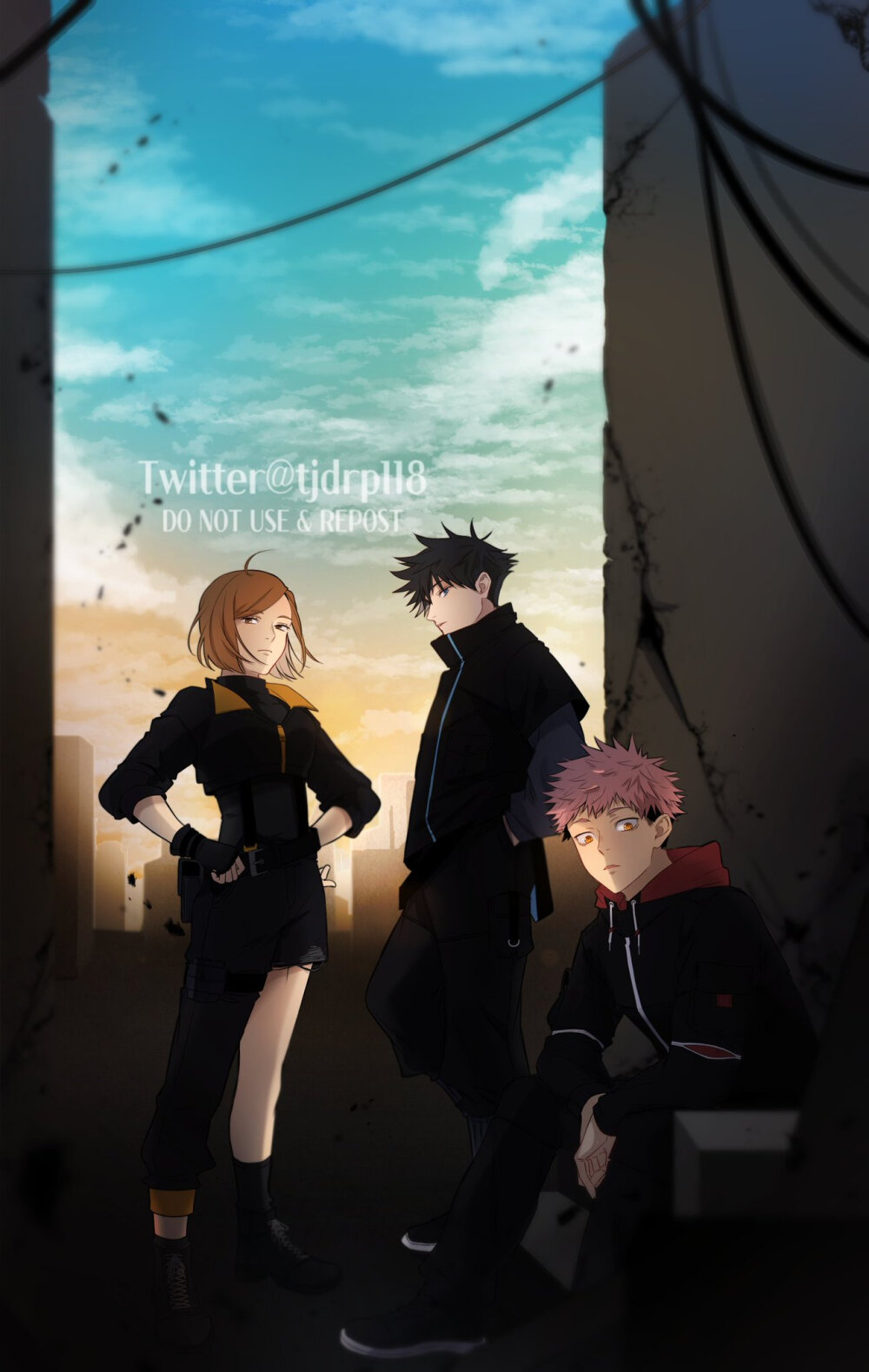 咒术回战 虎杖悠仁 伏黑惠 钉崎野蔷薇