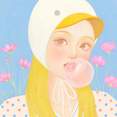 这么美的女孩子呀，爱辽(⑉°з°)-♡