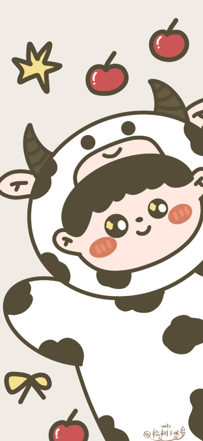 牛牛来了
壁纸来源于网络，单纯喜欢不商用，侵删