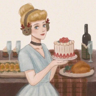 圣诞头像，女生头像