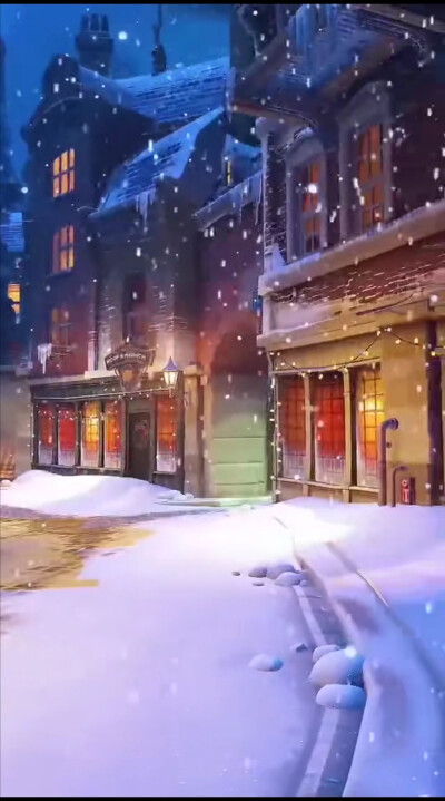 下雪了