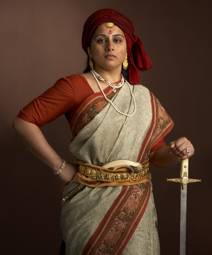 章西女王（Rani of Jhansi），又译占西女王，名拉克希米芭伊，印度民族女英雄。