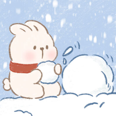 堆雪人ฅ۶•ﻌ•♡