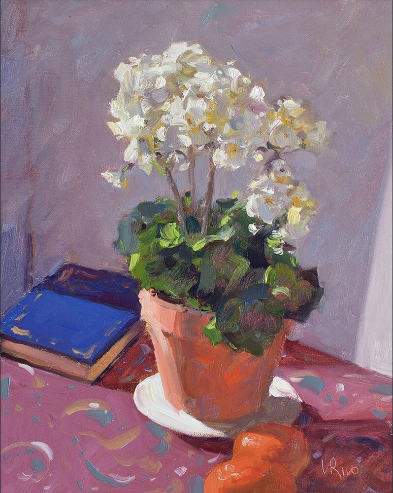 通透的花卉静物画面
＠：Lena Rivo