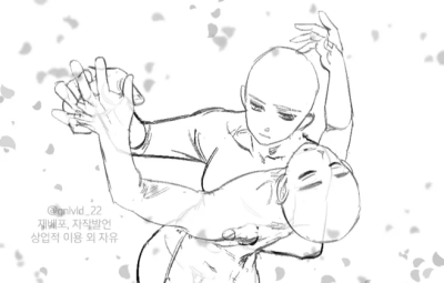 人体。