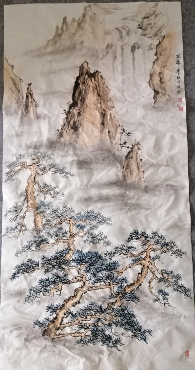 阿热的画
山水图 花鸟 人物 动物 工笔 写意 详细介绍请关注新浪微博@国画热 你我暮年，闲坐庭院，云卷云舒听雨声，星密星稀赏月影，花开花落忆江南，你话往时，我画往事。新浪微博同名@电影热 @西画热 求关注o ^_-