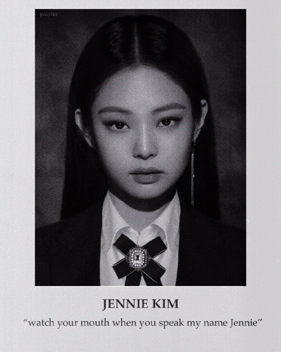 Jennie 金智妮/壁纸/头像
公式照