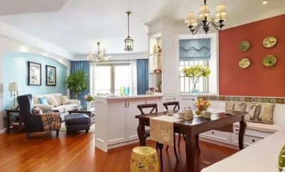 用矮柜做隔断，空间通透宽敞，满足小户型需求！