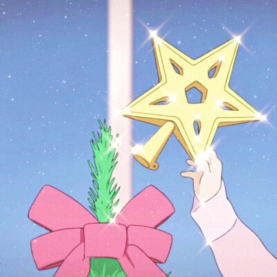 动漫里的圣诞场景
©水野鈴音