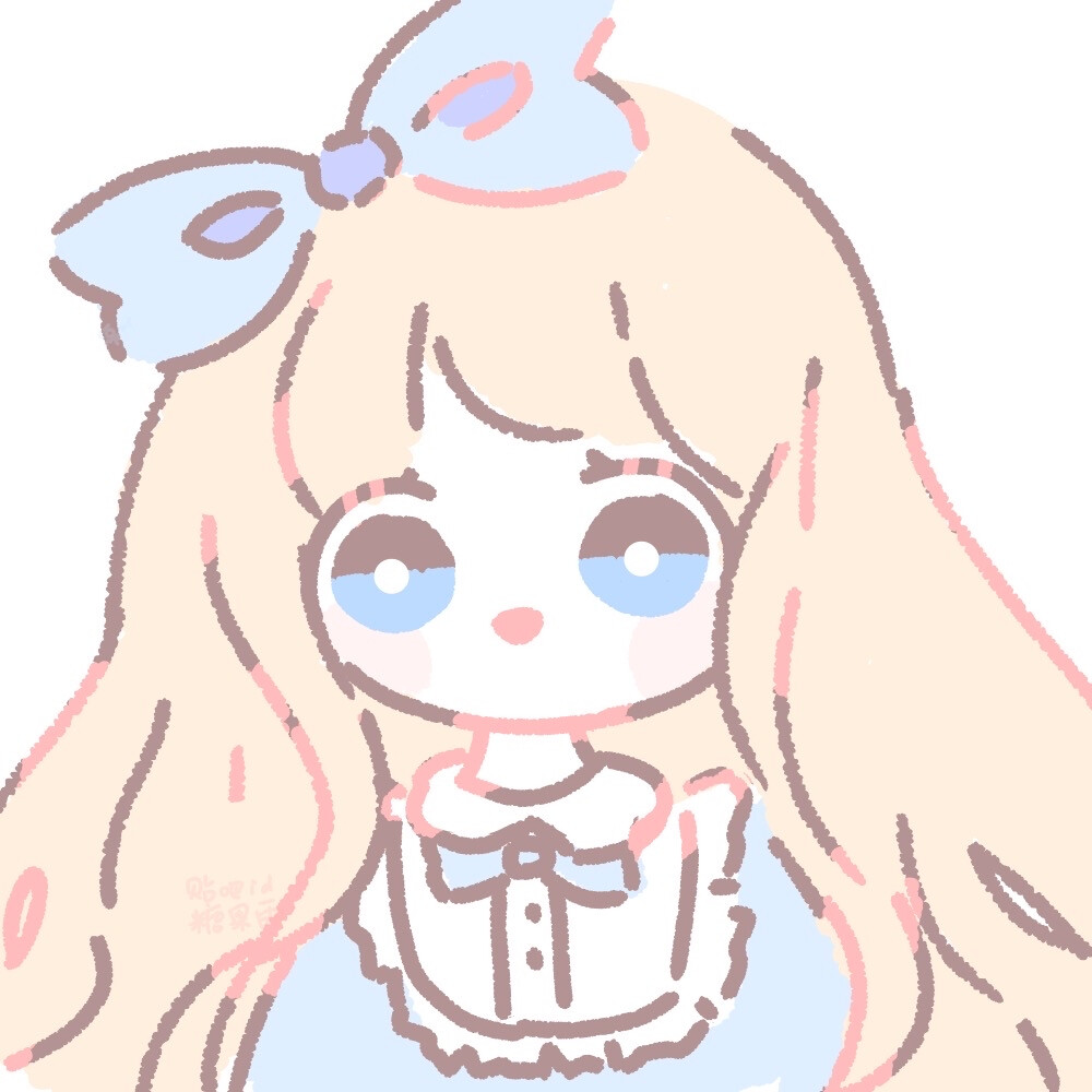 可爱 少女 头像 套图