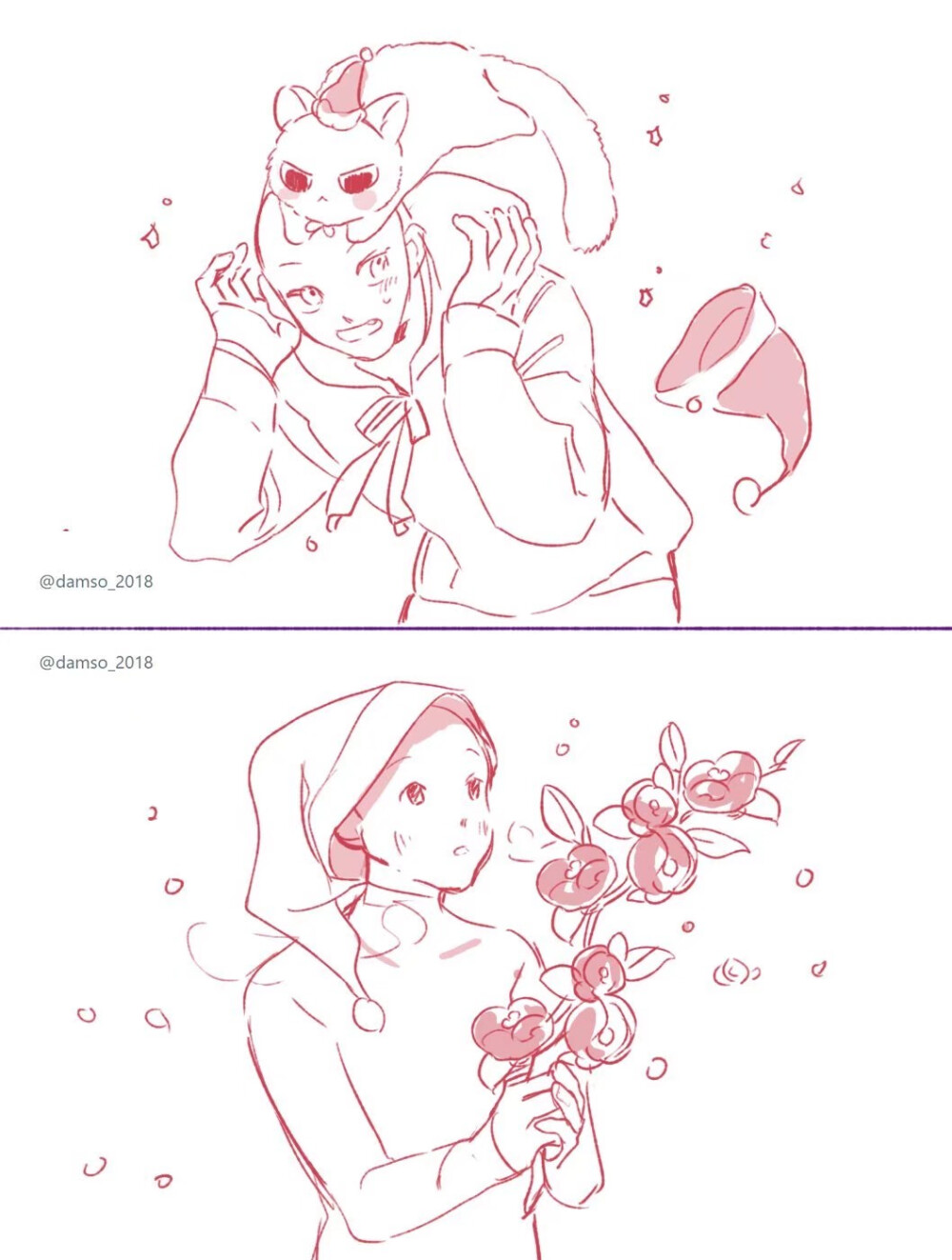 Sakura
圣诞双人绘画模板
虽说晚了一天