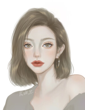 一组可甜可盐的手绘女生头像

画师：Tt皮埃尔